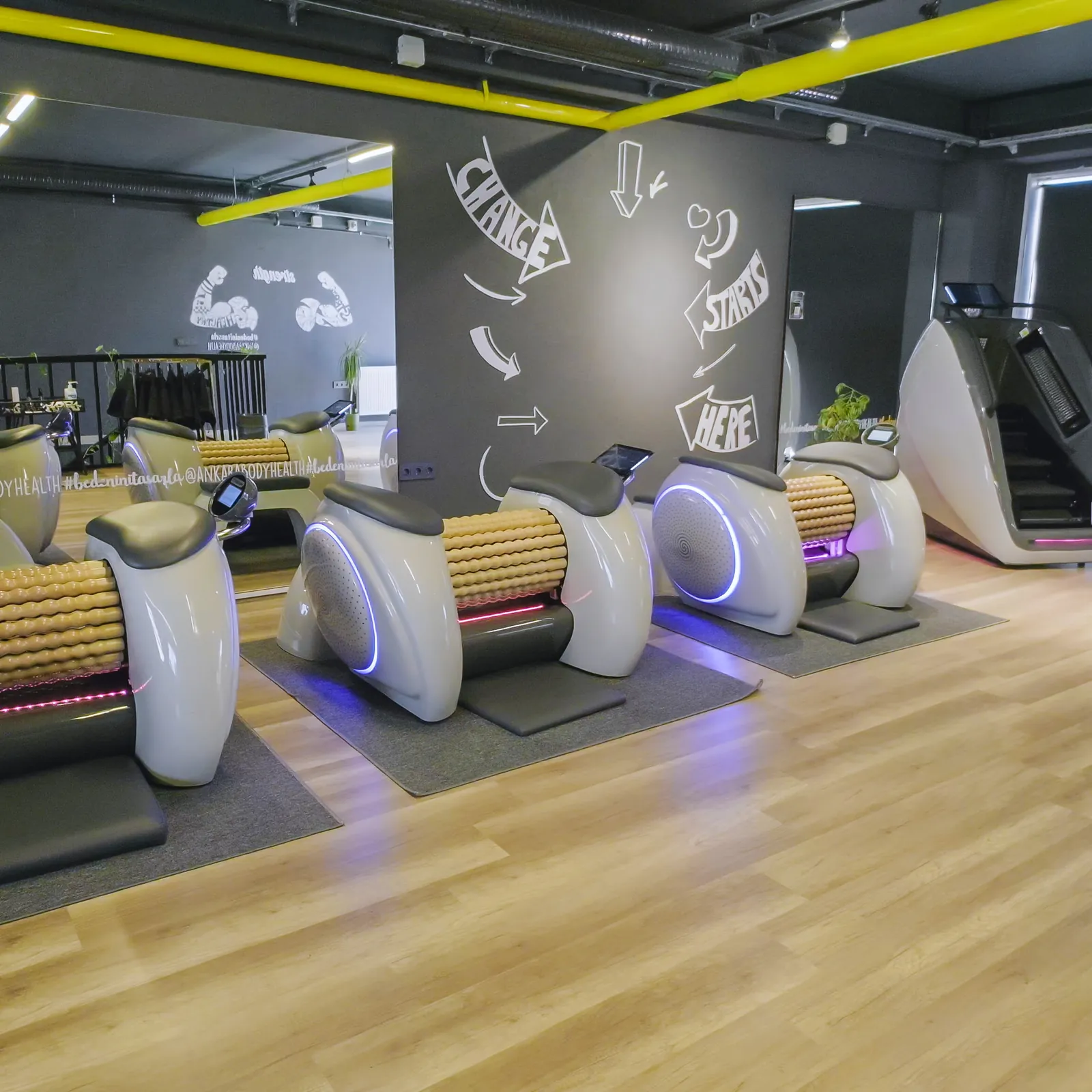 Body Health Ankara cihaz salonu: InfraShape, RollShape ve Vacu Activ cihazları