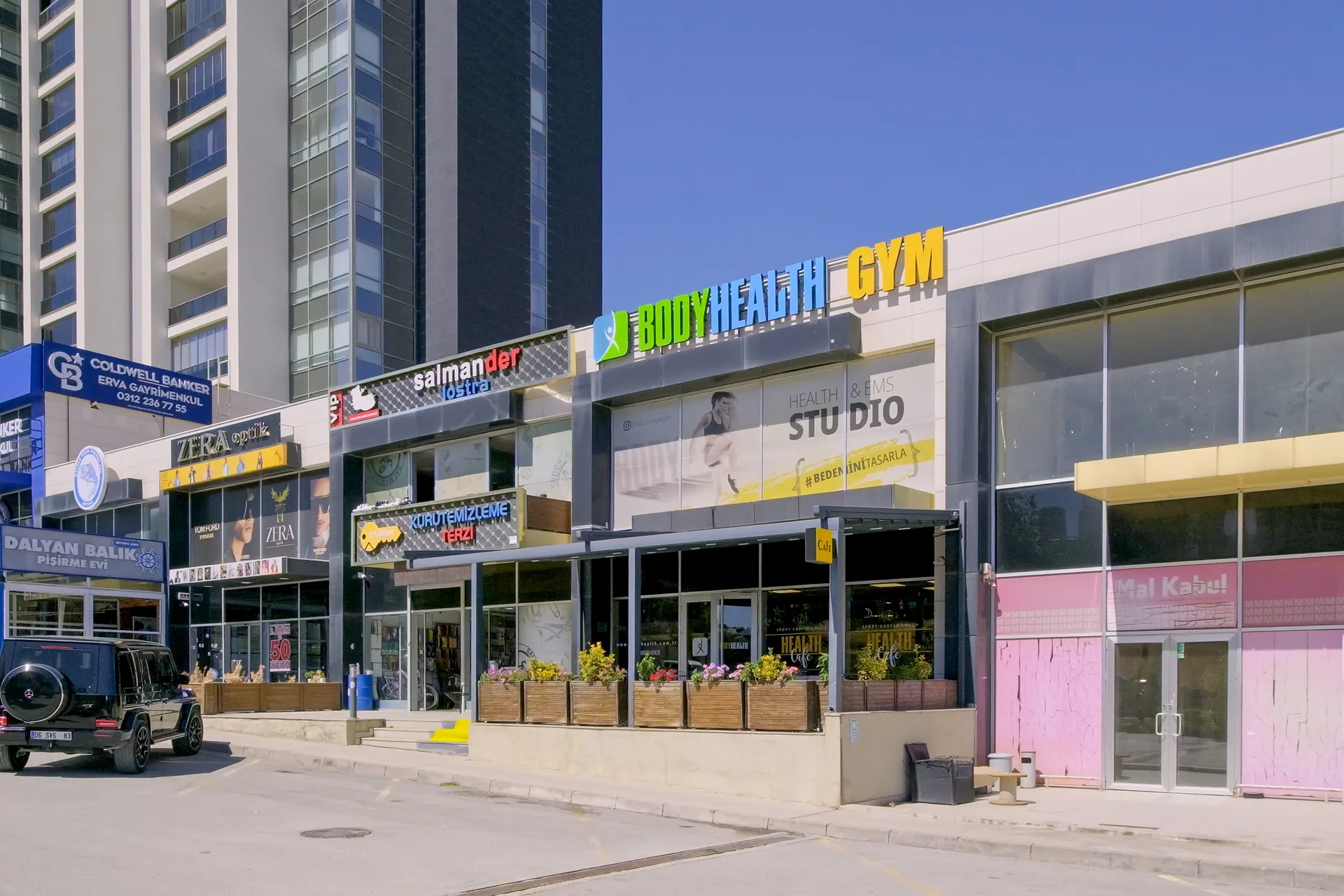 Body Health Beytepe stüdyosu dış cephe