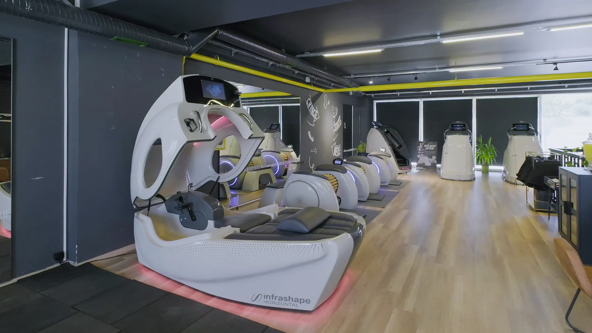 Body Health Beytepe'deki InfraShape Horizontal kapsülleri