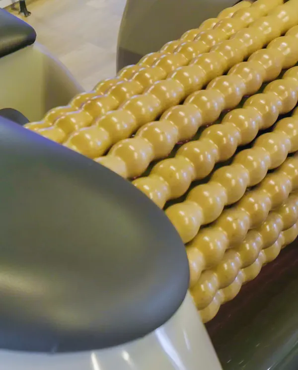 RollShape'in masaj silindirleri yakından