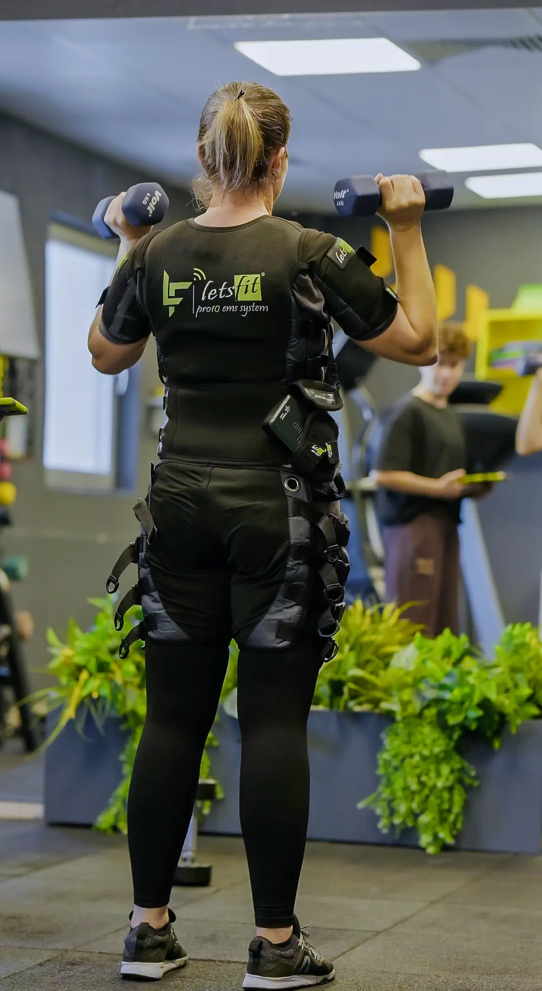 EMS kıyafetiyle fitness antrenmanı – Body Health Beytepe